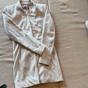 Zara Women's Coat in Light Gray